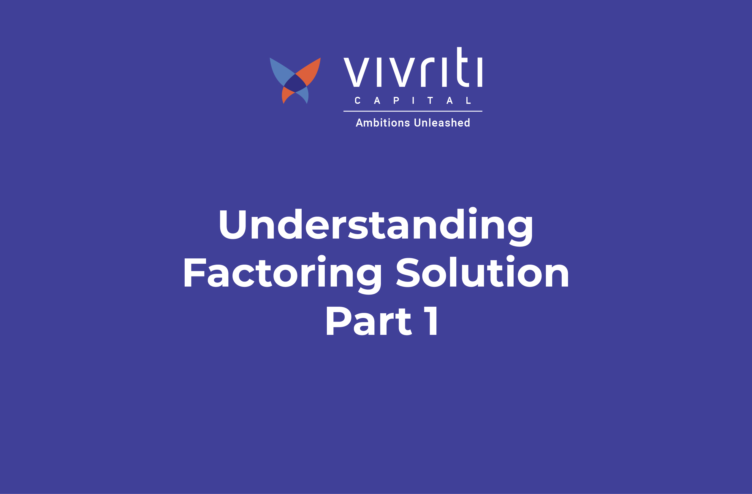 Factoring Solution Part 1
